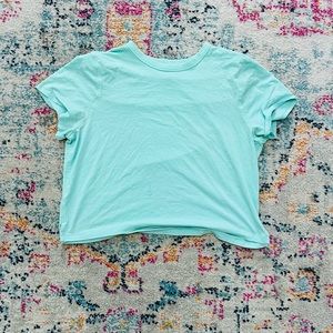Lululemon blue icing basic tee